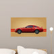Red Sports Car Wall Decal