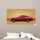 Red Sports Car Wall Decal