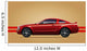 Red Sports Car Wall Decal