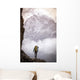 Woman Climbing Khumbu Region Wall Mural