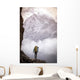 Woman Climbing Khumbu Region Wall Mural