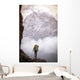 Woman Climbing Khumbu Region Wall Mural