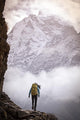 Woman Climbing Khumbu Region Wall Mural