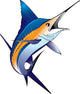 Marlin Swordfish Wall Decal