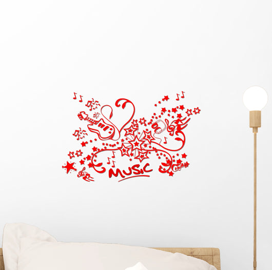 Music Wall Decal Design 1