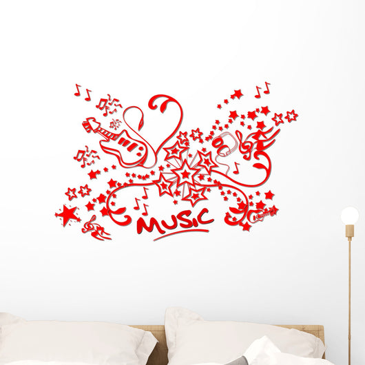 Music Wall Decal Design 1