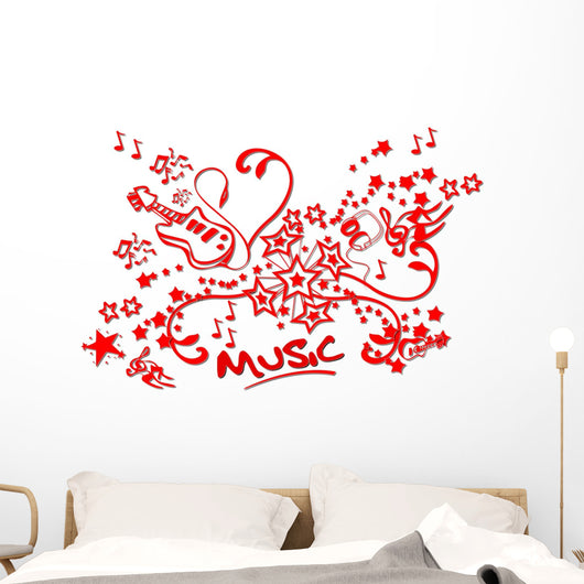 Music Wall Decal Design 1