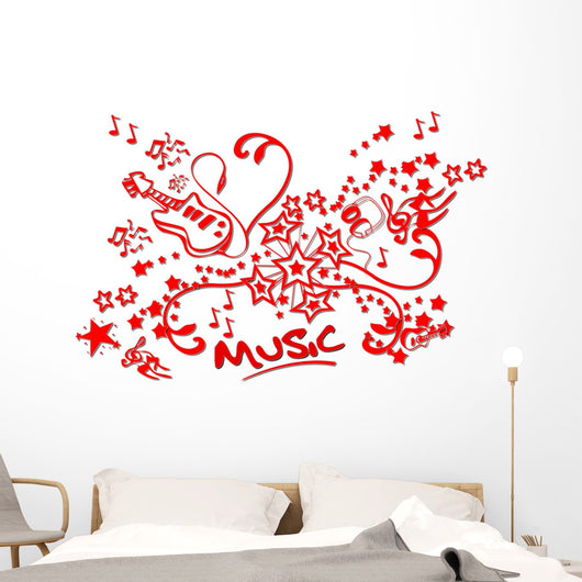 Music Wall Decal Design 1