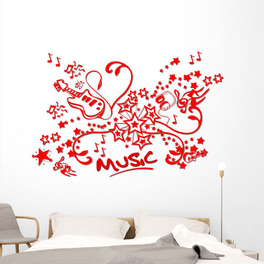 Music Wall Decal Design 1