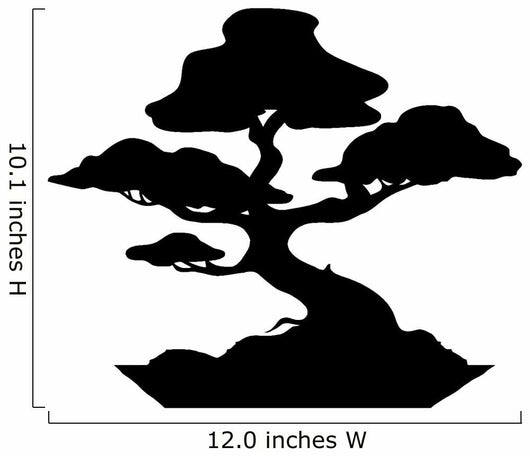 Bonsai Wall Decal Design 2
