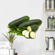 slice fresh bio marrow on white background Wall Decal