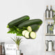 slice fresh bio marrow on white background Wall Decal