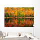 Fall Forest Reflections Wall Decal