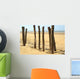 Wood Beach Wall Decal
