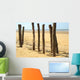 Wood Beach Wall Decal