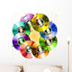 Cd Musica-compact Disc Music-disque Wall Decal