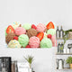 Ice Cream Balls Wall Decal