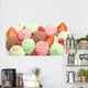 Ice Cream Balls Wall Decal