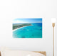 Caribbean Beach Aerial Wall Decal