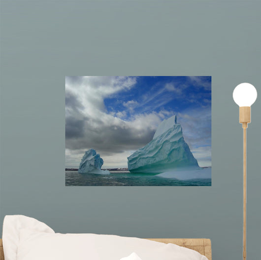 Antarctica Iceberg Wall Decal Design 2