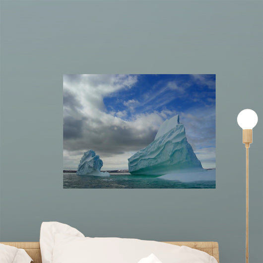 Antarctica Iceberg Wall Decal Design 2