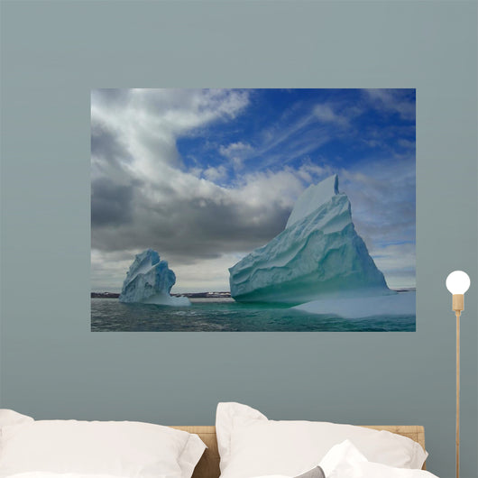Antarctica Iceberg Wall Decal Design 2