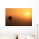 Sunset Balloon Wall Decal