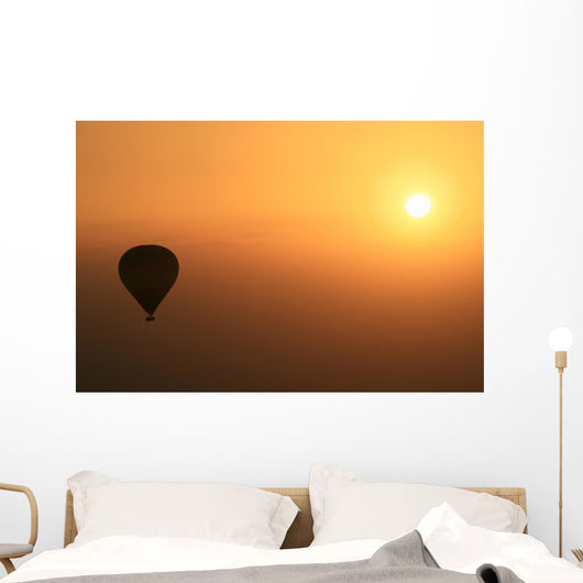 Sunset Balloon Wall Decal
