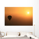 Sunset Balloon Wall Decal