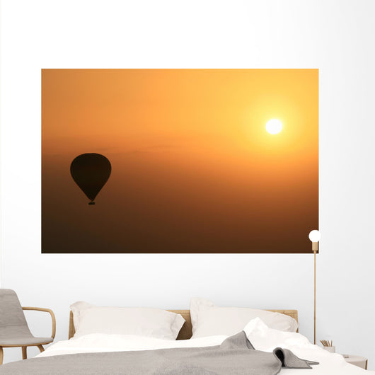 Sunset Balloon Wall Decal