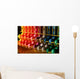 Miniature Golf Balls in a Rack Wall Mural