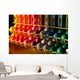 Miniature Golf Balls in a Rack Wall Mural