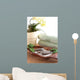 Orchid Massage Stones Sand Wall Decal