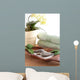 Orchid Massage Stones Sand Wall Decal