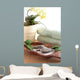 Orchid Massage Stones Sand Wall Decal
