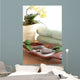 Orchid Massage Stones Sand Wall Decal