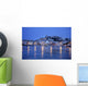 Ibiza Harbor Mediterranean Island Wall Decal