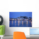Ibiza Harbor Mediterranean Island Wall Decal