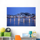Ibiza Harbor Mediterranean Island Wall Decal