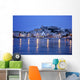 Ibiza Harbor Mediterranean Island Wall Decal