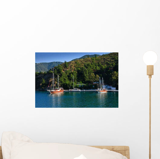 Yachts Wall Decal Design 1