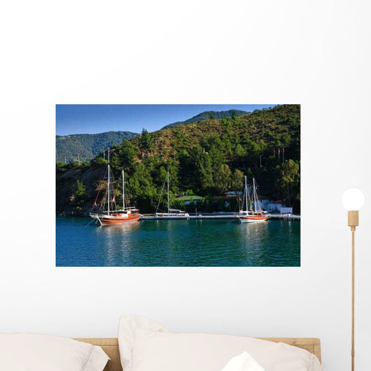 Yachts Wall Decal Design 1