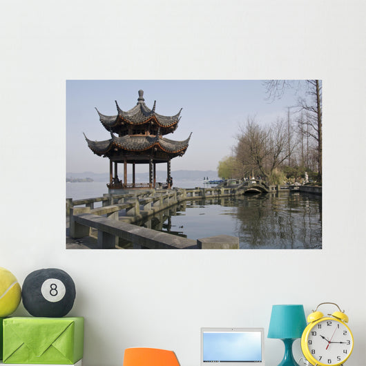 West Lake Hangzhou Wall Decal Design 3