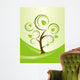 Abstract Swirly Tree Wall Decal