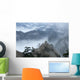 Hua Shan Foggy Mountains Wall Decal