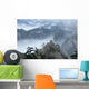 Hua Shan Foggy Mountains Wall Decal