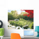 Chinese Landscape Bridge and Wall Decal