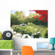 Chinese Landscape Bridge and Wall Decal