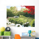 Chinese Landscape Bridge and Wall Decal