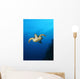 Inquisitive Sea Turtle Wall Decal